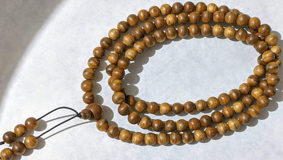 Sandalwood Mala Beads (108 x 8mm beads)