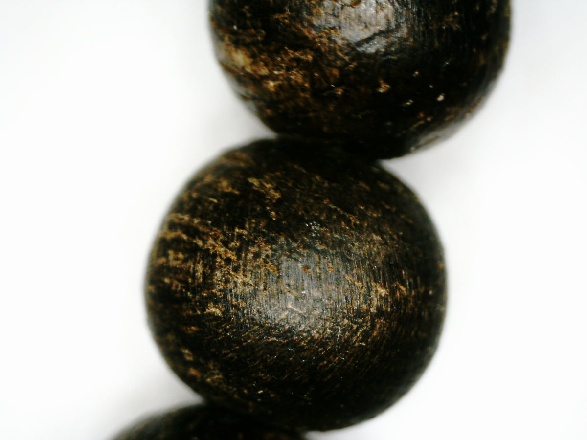Sold- The Ethereal Wild Agarwood 108 mala from Berau East Borneo 6mm 13g -