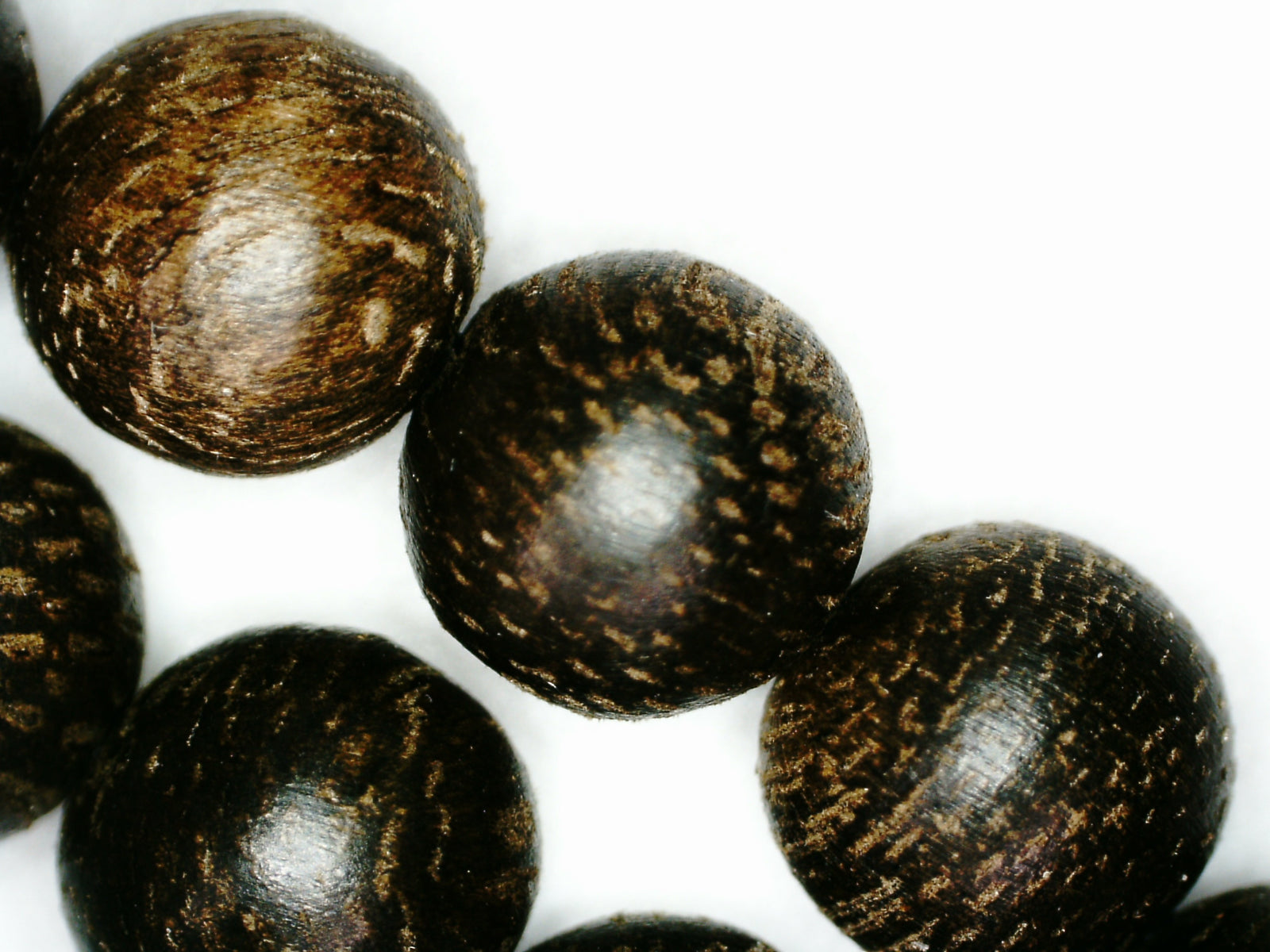 Sold- The Ethereal Wild Agarwood 108 mala from Berau East Borneo 6mm 13g -