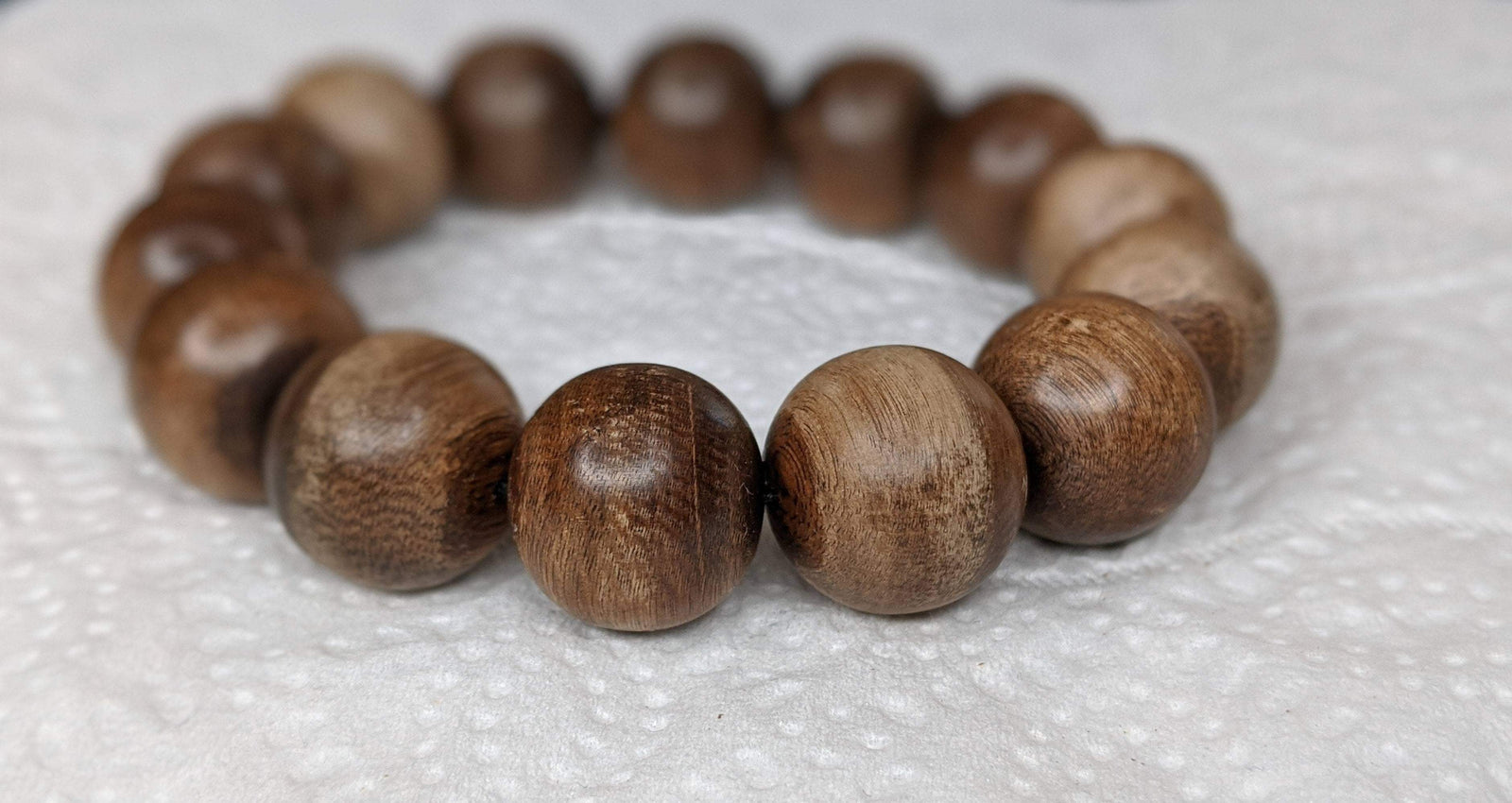 *New* The KFTD Koi Fish Turn Dragon - Wild Agarwood Bracelet 16mm 28g -