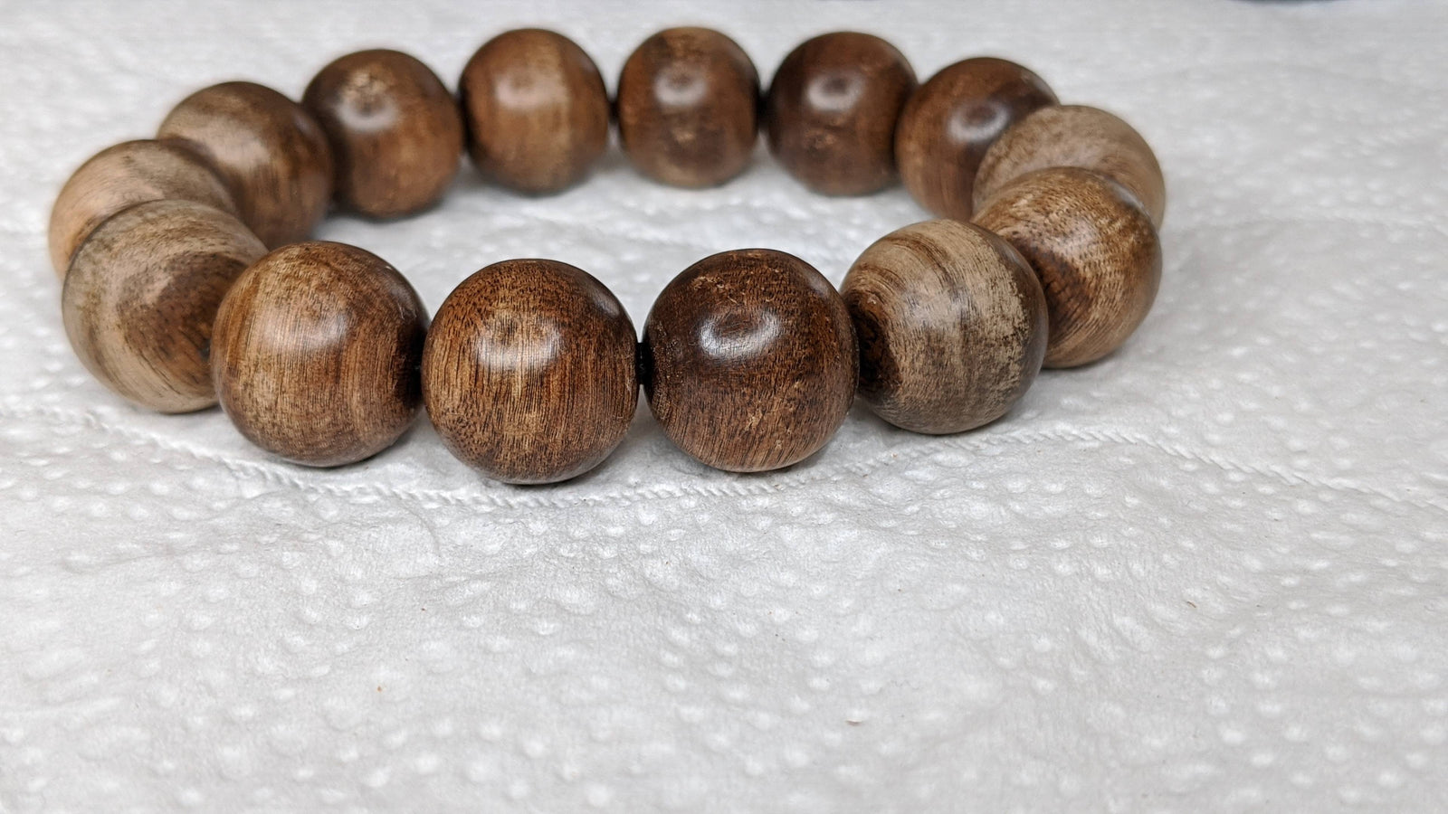 *New* The KFTD Koi Fish Turn Dragon - Wild Agarwood Bracelet 16mm 28g -