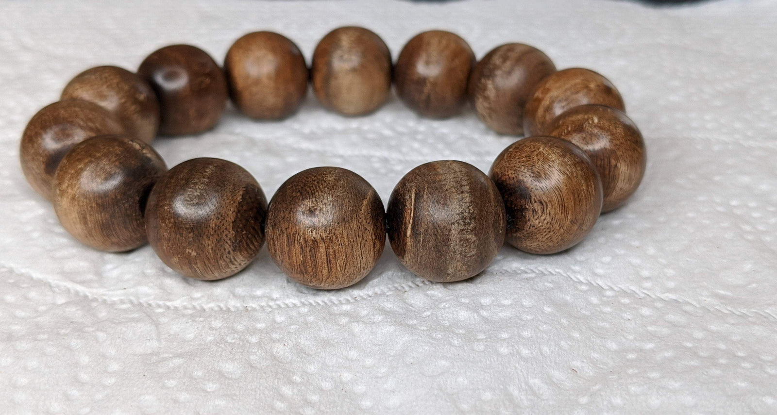 *New* The KFTD Koi Fish Turn Dragon - Wild Agarwood Bracelet 16mm 28g -