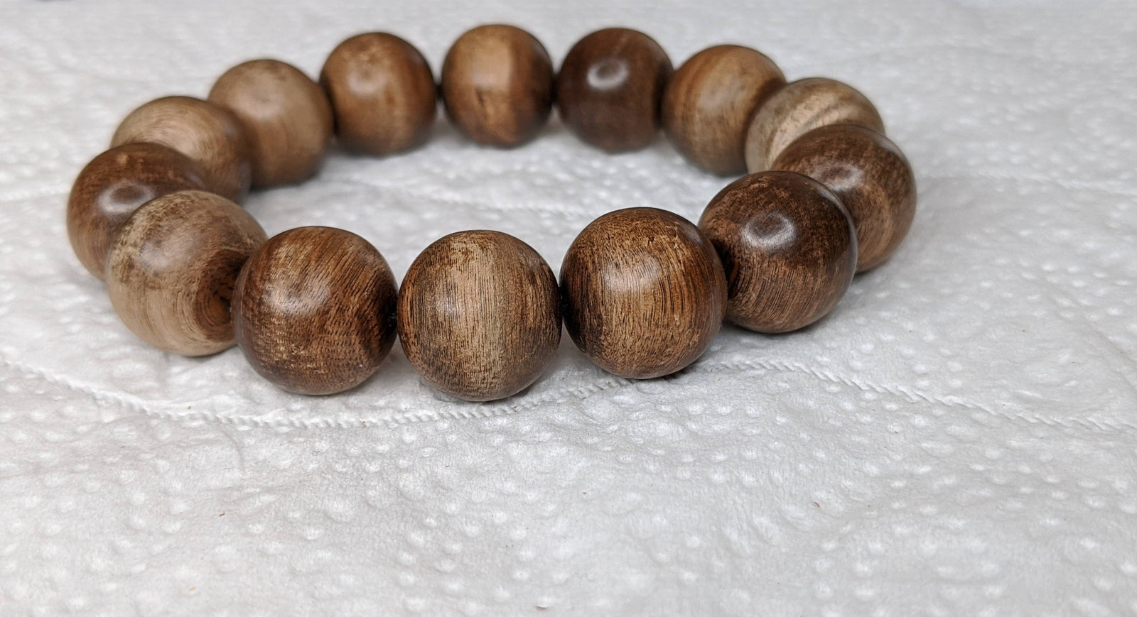 *New* The KFTD Koi Fish Turn Dragon - Wild Agarwood Bracelet 16mm 28g -
