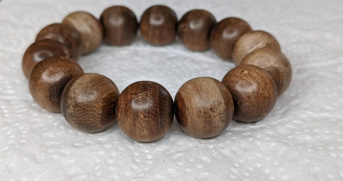 *New* The KFTD Koi Fish Turn Dragon - Wild Agarwood Bracelet 16mm 28g -