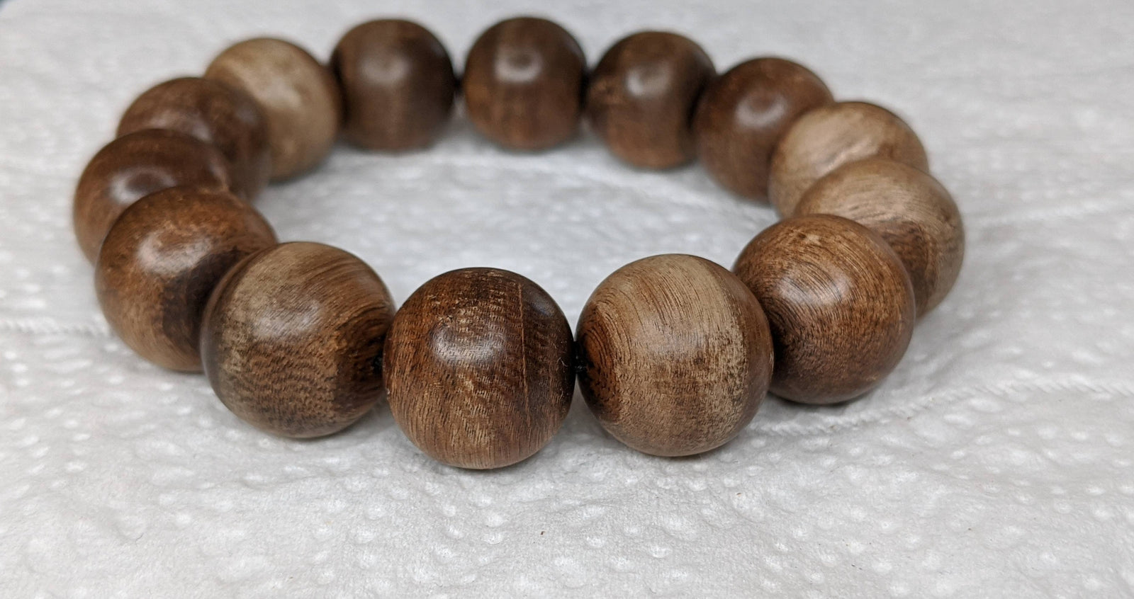 *New* The KFTD Koi Fish Turn Dragon - Wild Agarwood Bracelet 16mm 28g -