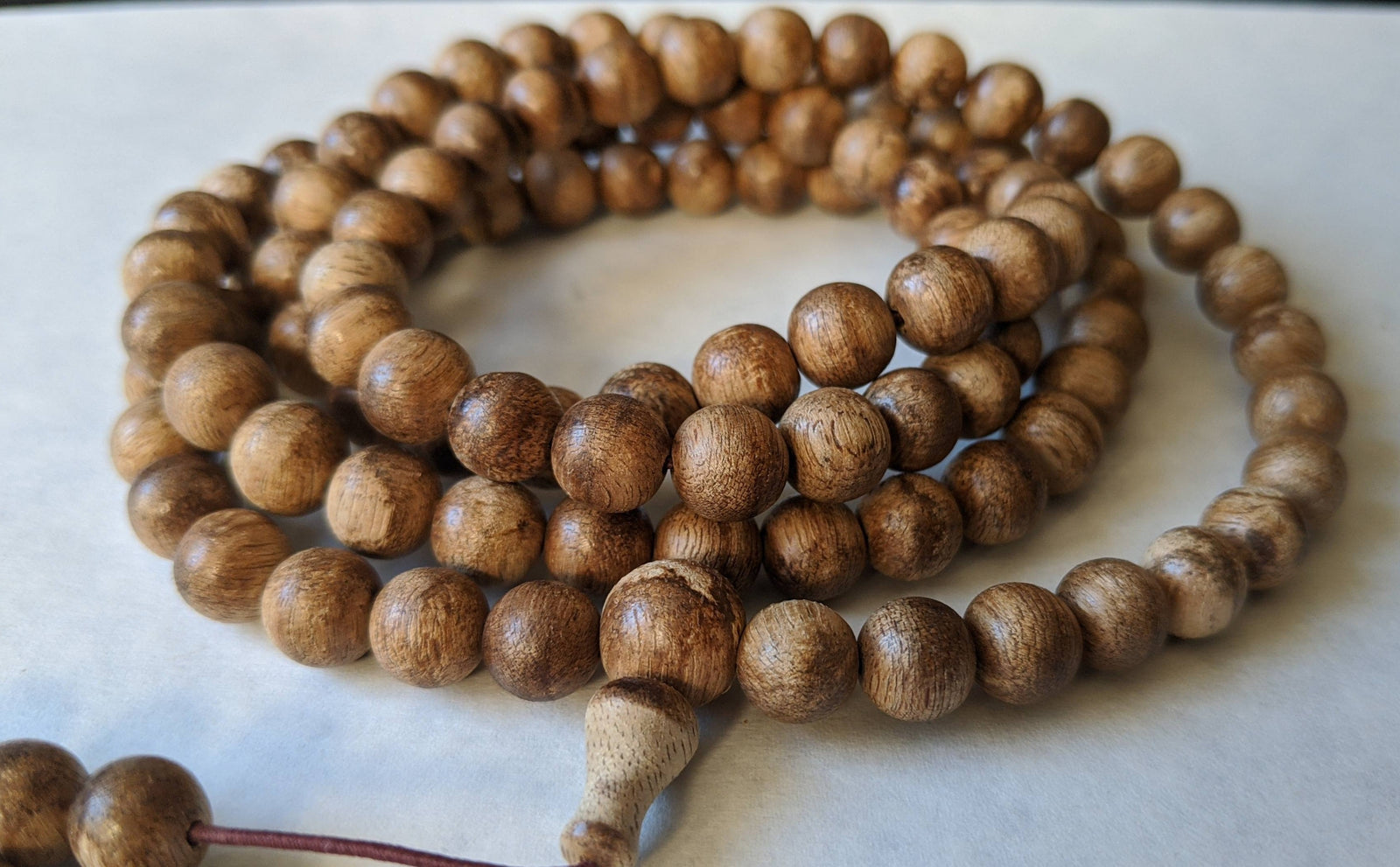 *New* WAB Wild 108 Mala Agarwood Borneo region 8mm 19g -