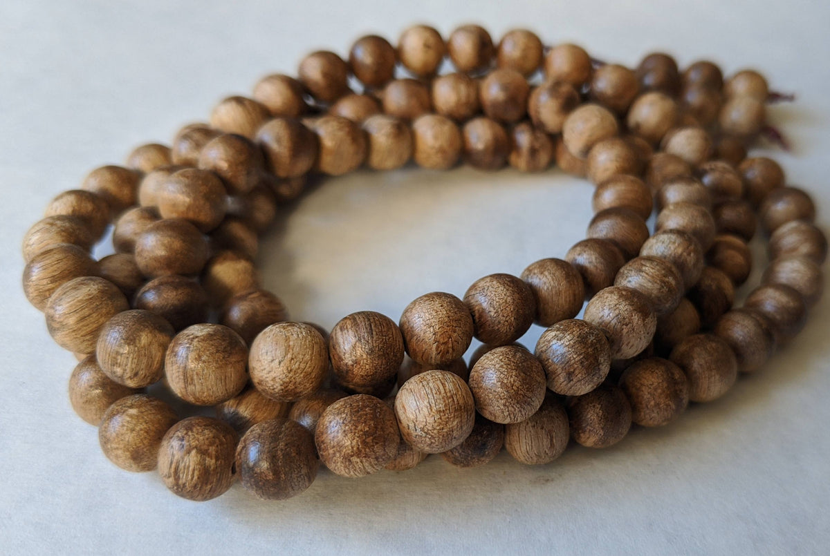 *New* WAB Wild 108 Mala Agarwood Borneo region 8mm 19g -