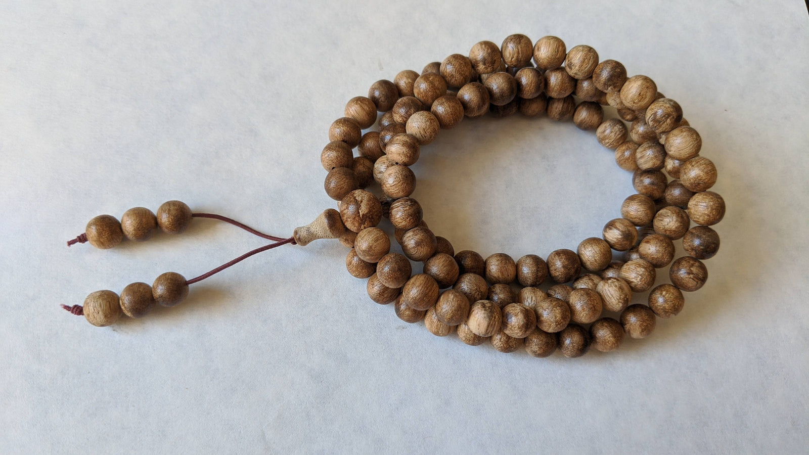 *New* WAB Wild 108 Mala Agarwood Borneo region 8mm 19g -