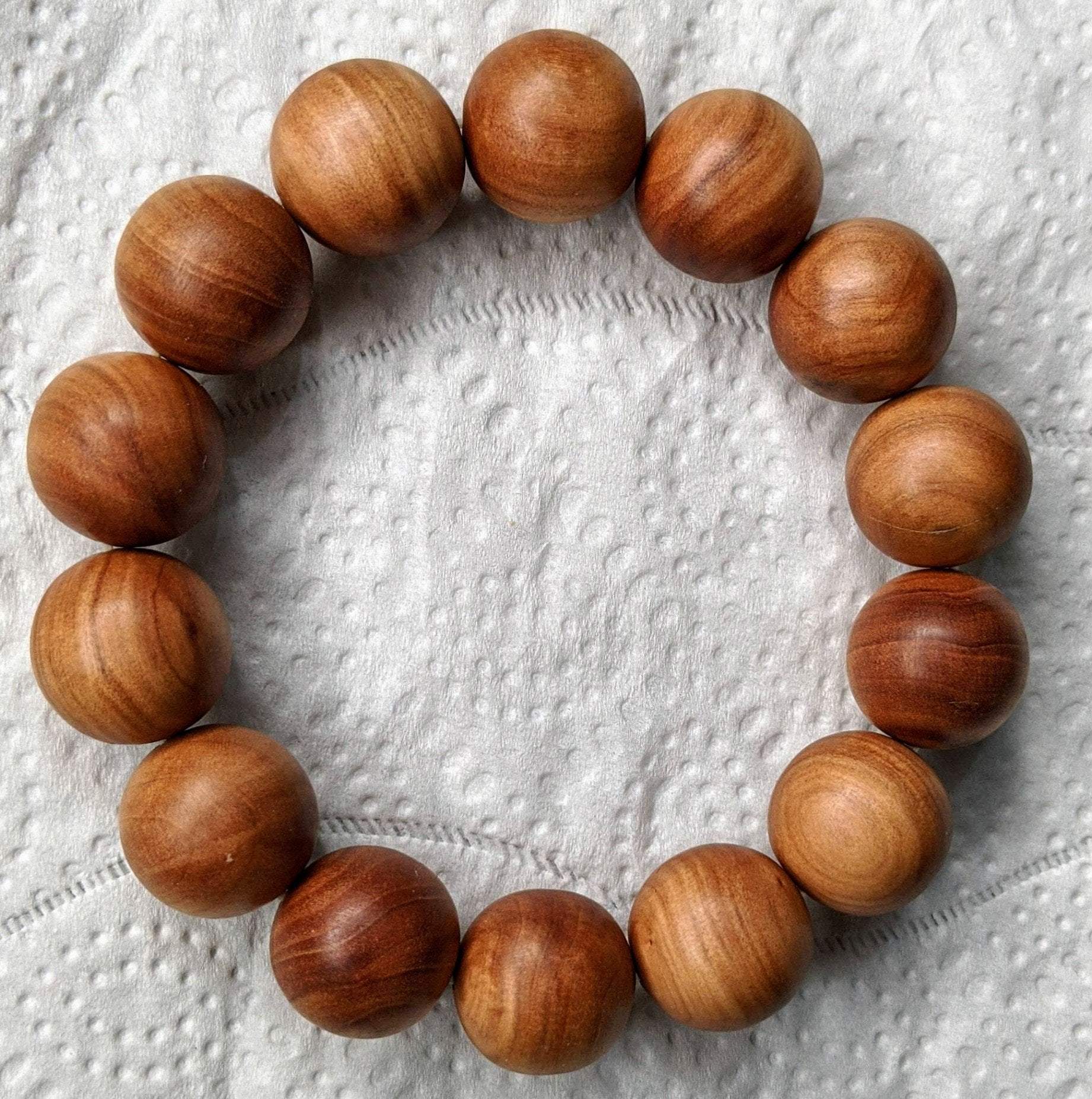 Sandalwood bead deals bracelet