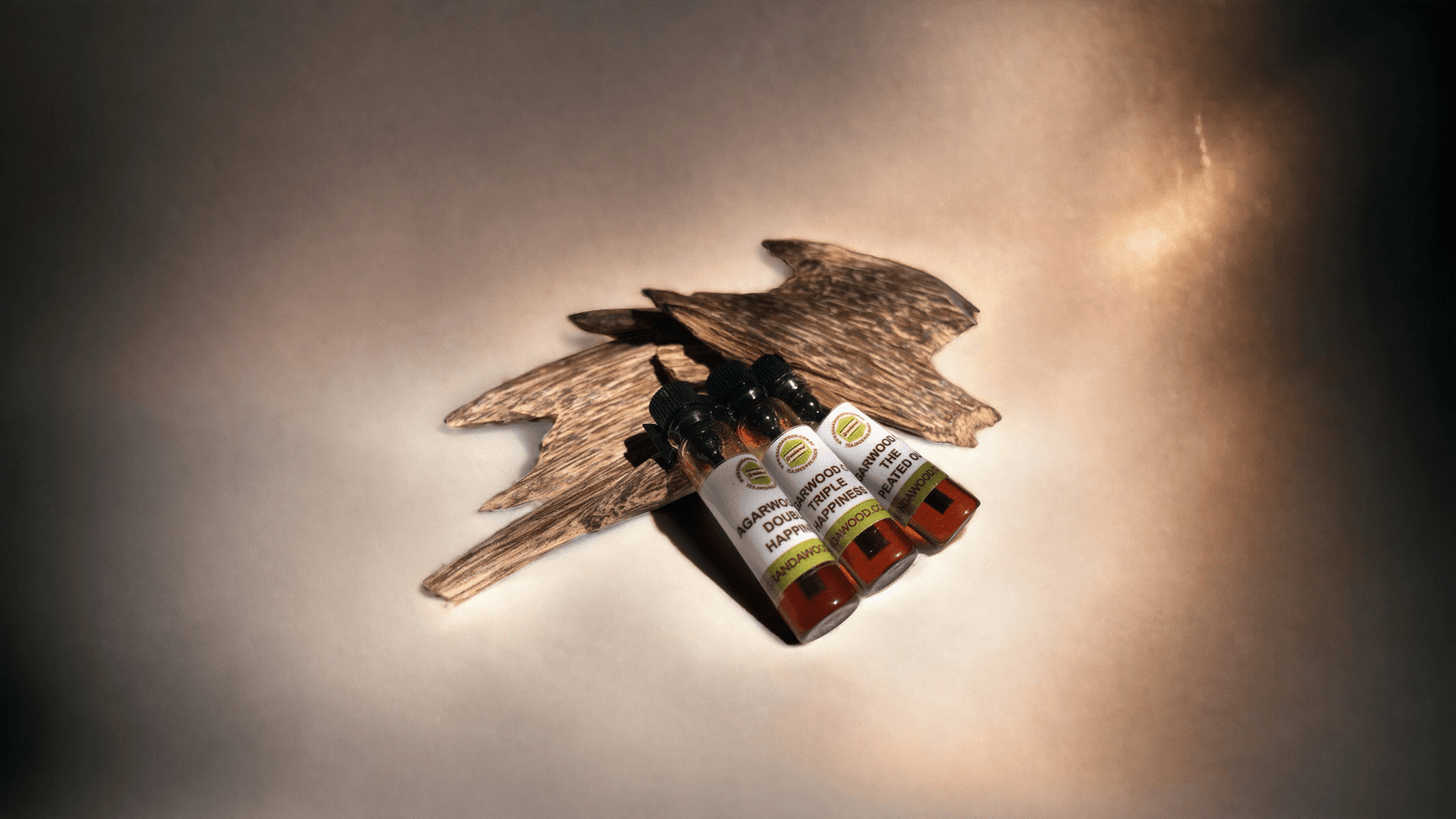 Agarwood (oud) Supercritical CO2 extract Sample Set - 0.5 ml x 3 -