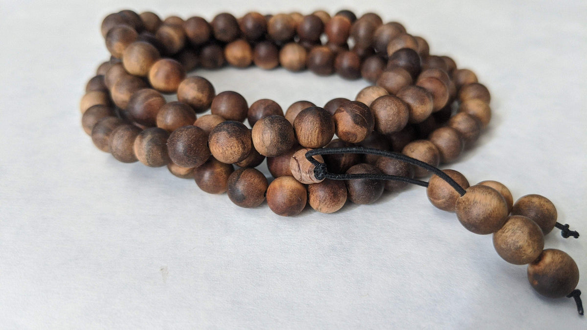 "The Beauty of the Death" Wild Aged Sandalwood beads -