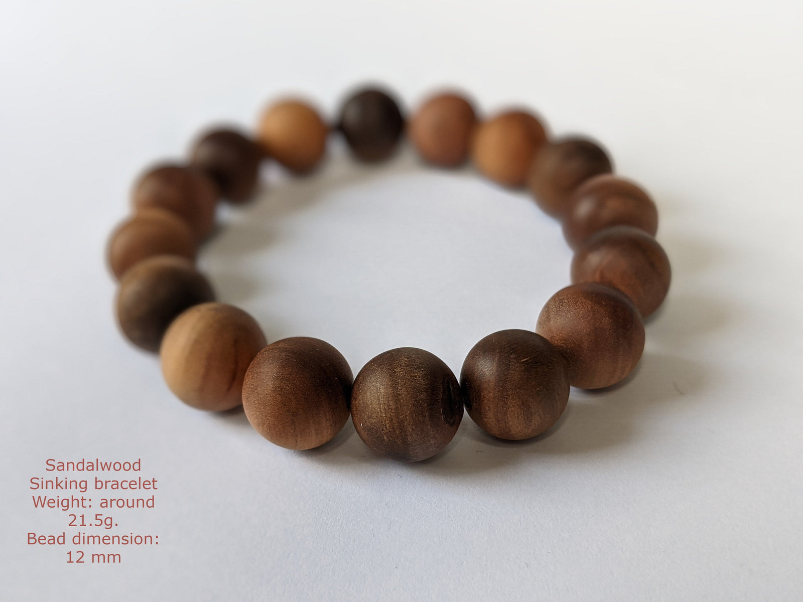 "The Beauty of the Death" Wild Aged Sandalwood beads -