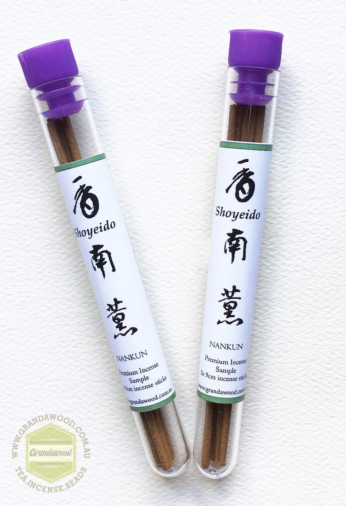 Shoyeido Premium Agarwood Incense Sample Set + Complement High Resin Cultivated Agarwood Chip -