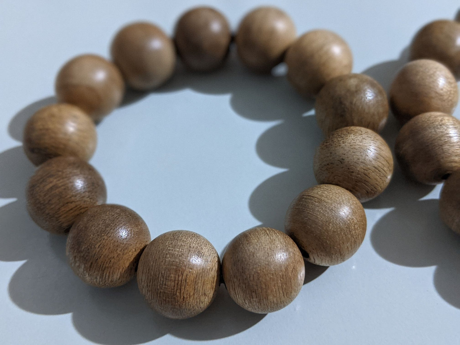Wild Agarwood bead Tiger pattern + Cultivated Agarwood Bracelet -